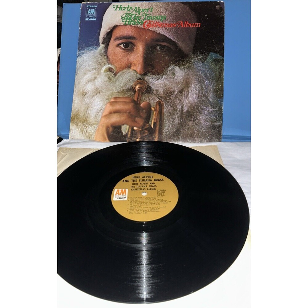 Herb Alpert and the Tijuca Brass Christmas Album Vinyl LP A&M RECORDS VG